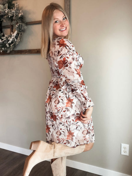 PREORDER Amber Bloom Floral Dress