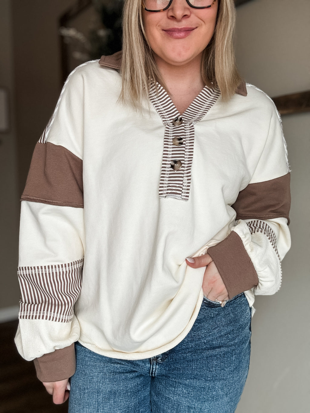 Waverly Colorblock Top