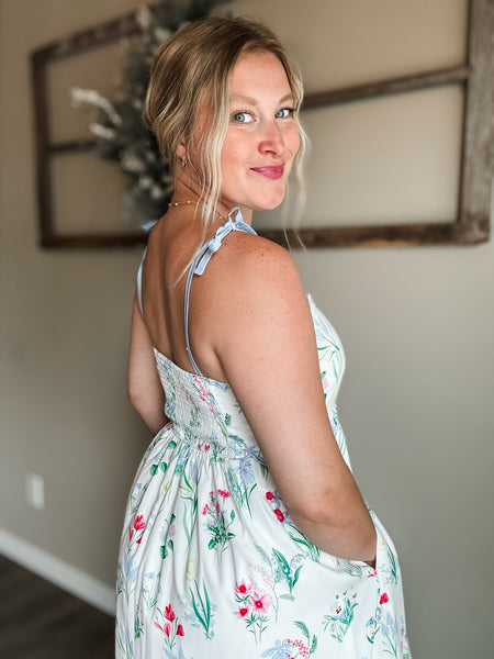 PREORDER Wisteria Lane Floral Dress