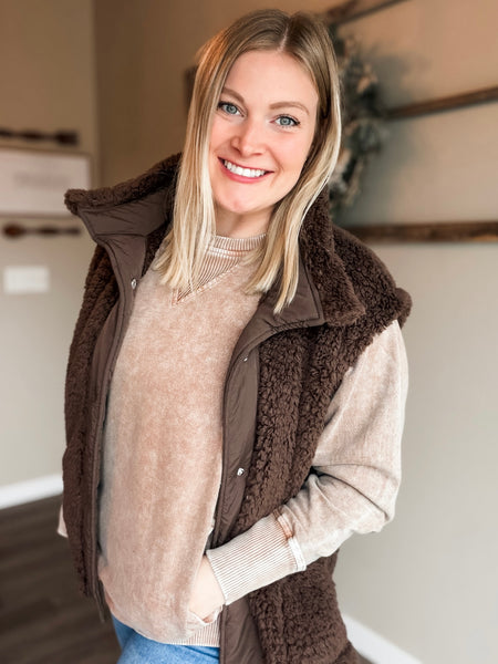 Roan Sherpa Vest