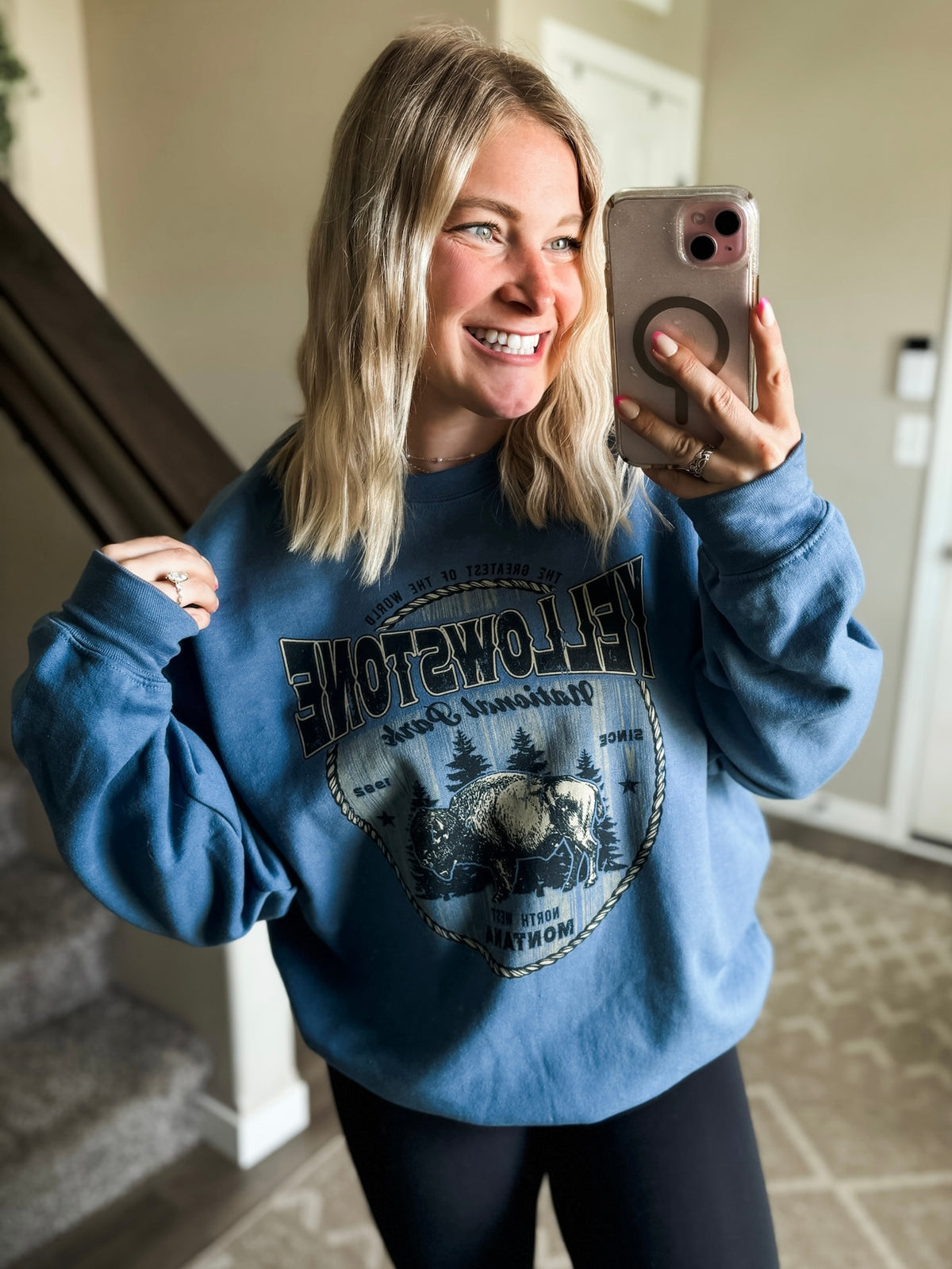Yellowstone Buffalo Graphic Sweatshirt