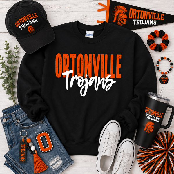 PREORDER Spiritwear Crewneck Sweatshirt - Ortonville Trojans