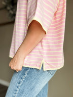 Islay Stripe Oversized Tee
