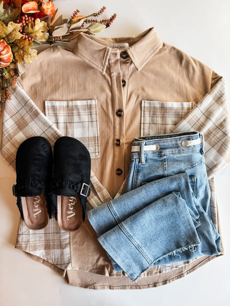 PREORDER Everwood Plaid Shacket