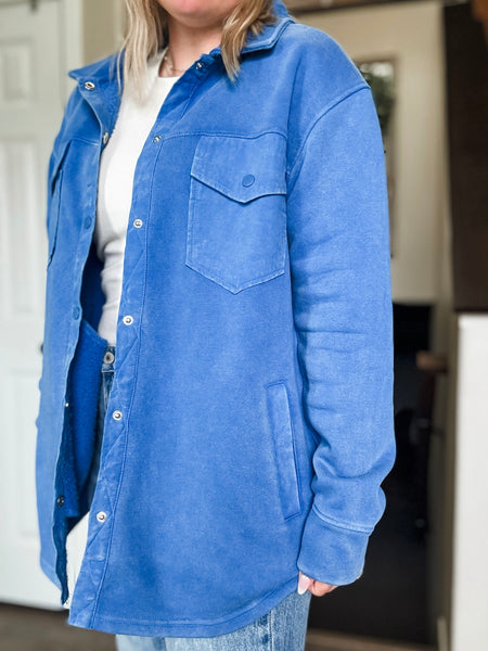 Briony Snap Button Shacket