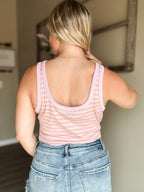 Hallee Striped Tank - SIZE MEDIUM