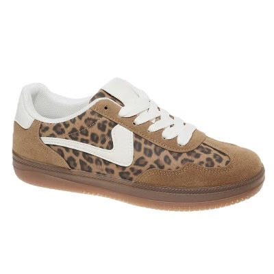 Giana Sneakers - Mocha Leopard
