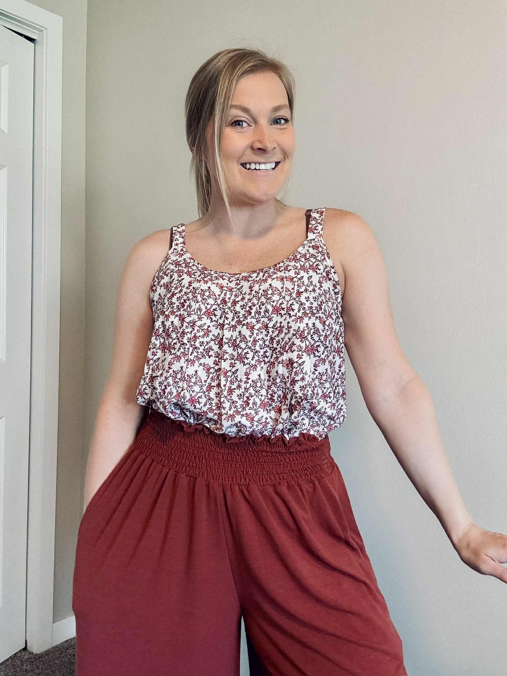 Sonoma Floral Tank