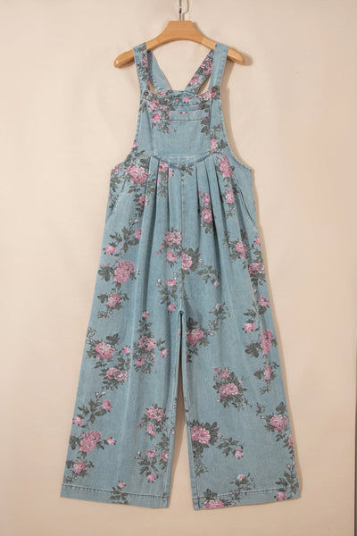 PREORDER Blushing Meadow Floral Overalls