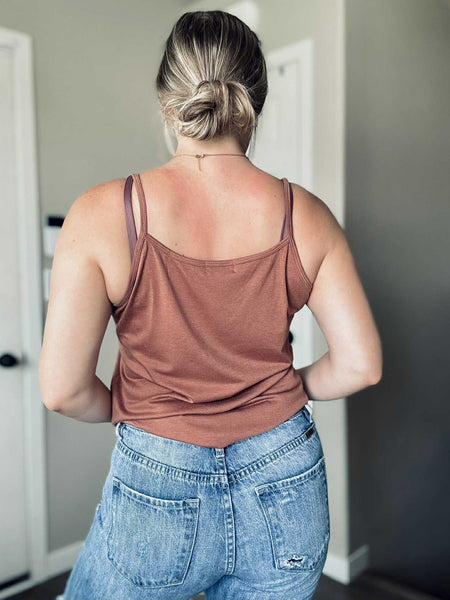 Parker V-Neck Tunic Tank