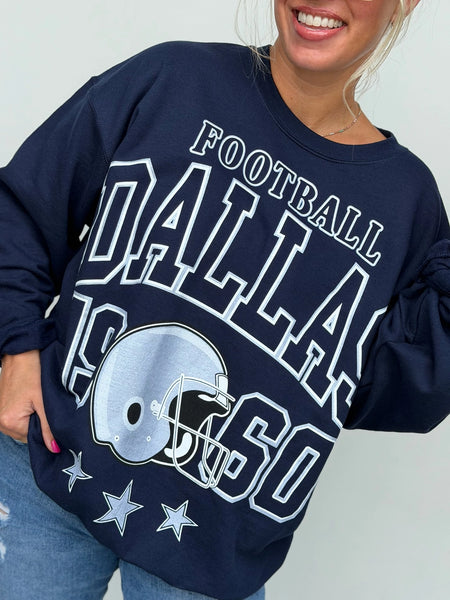 PREORDER Stadium Season Graphic Sweatshirt - Dallas Cowboys
