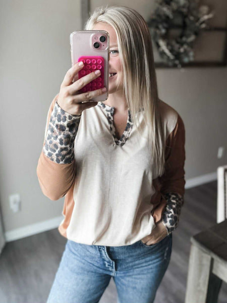 Spot On Long Sleeve Top - SIZE SMALL