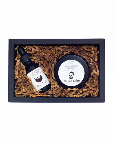 Beard Care Set - Magnolia/Tonka