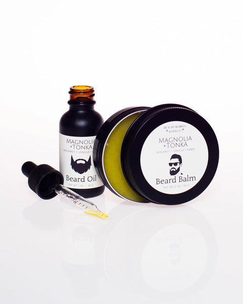 Beard Care Set - Magnolia/Tonka