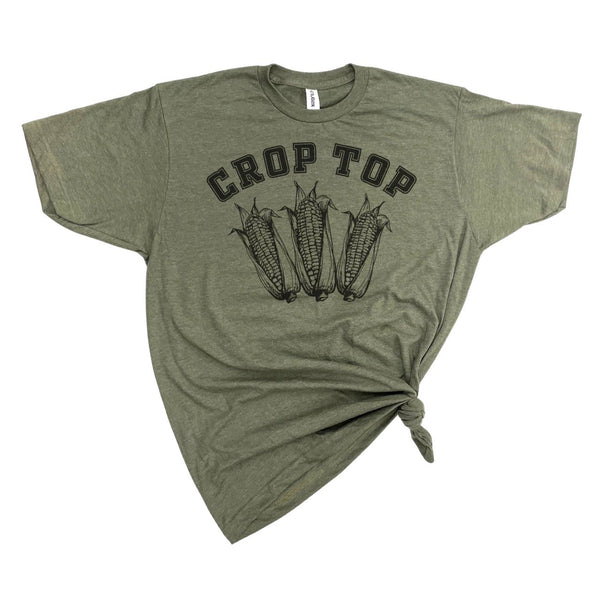 Crop Top Graphic Tee - SIZE MEDIUM