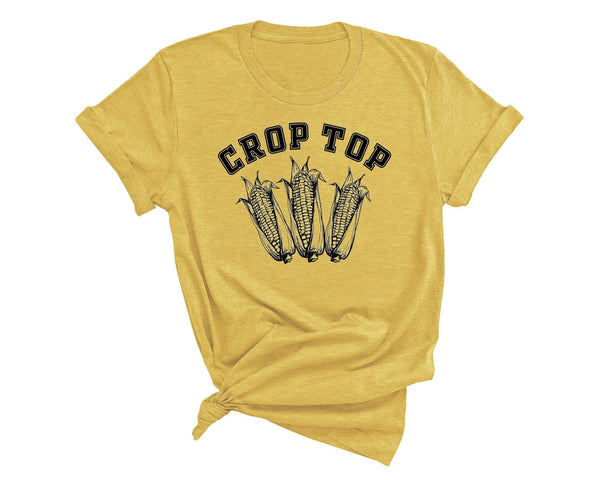Crop Top Graphic Tee - SIZE MEDIUM