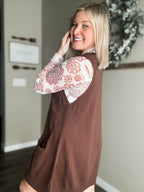 Wells Tunic Sweater Vest - SIZE MEDIUM