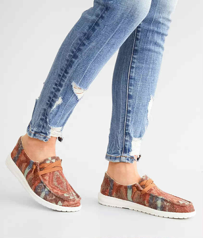 Aaliyah Rust Slip-On Sneakers