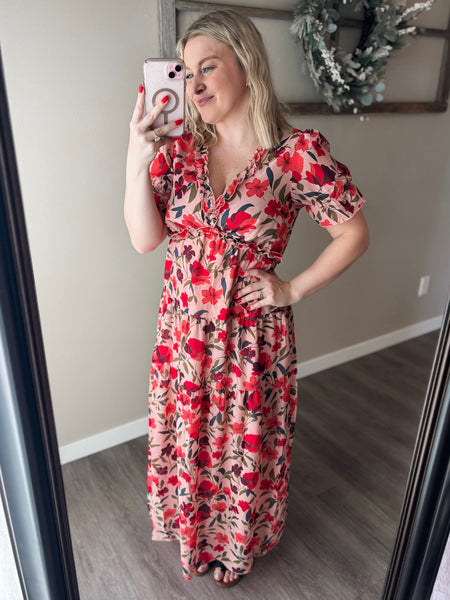 PREORDER Floral Affair Maxi Dress