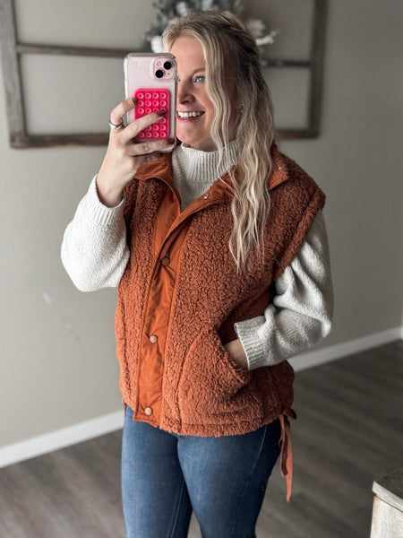 Teya Sherpa Vest