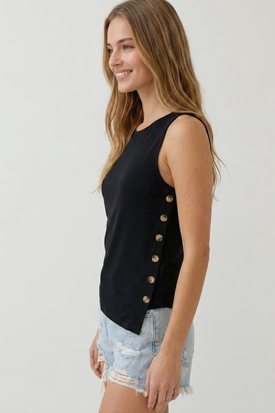 Murphy Asymmetrical Button Tank