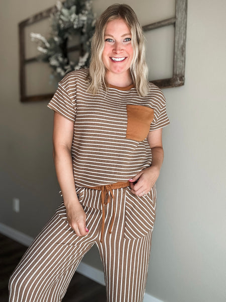 PREORDER Pamela Stripe Lounge Set