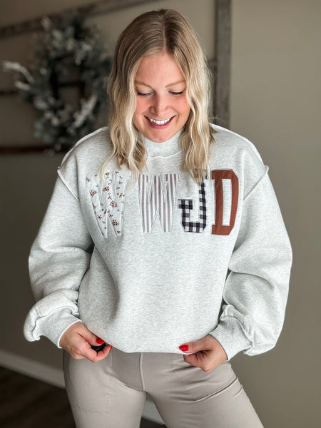 PREORDER WWJD Mock Neck Sweatshirt