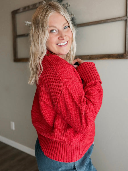 Lilibet Textured Knit Cardigan