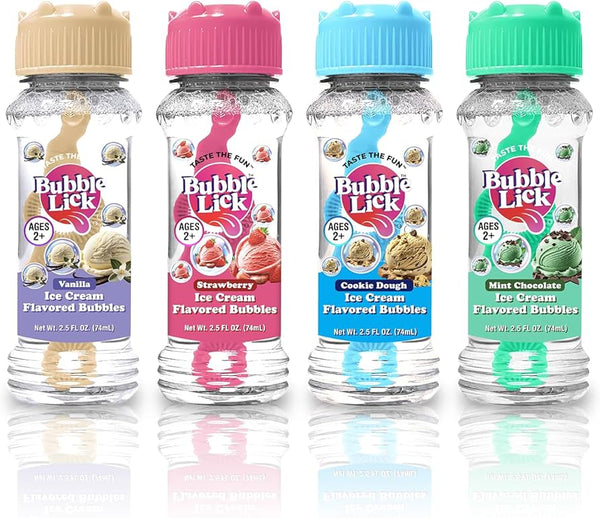BubbleLick Ice Cream Flavored Bubbles