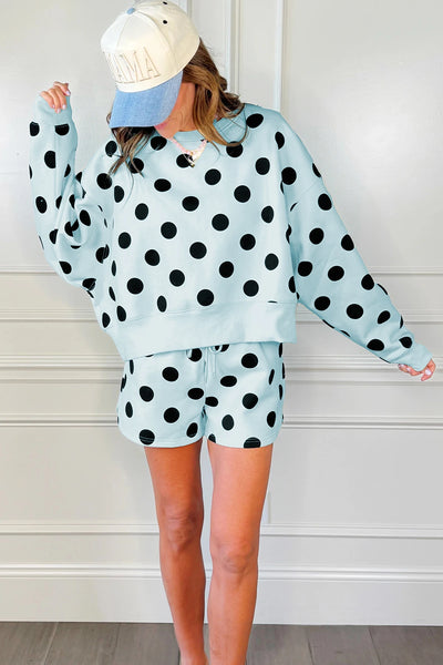 PREORDER Dotty Darling Short & Pullover Set