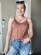Parker V-Neck Tunic Tank