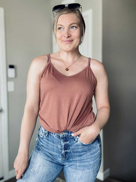 Parker V-Neck Tunic Tank