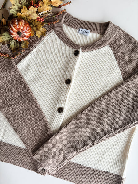 PREORDER Weston Varsity Knit Cardigan