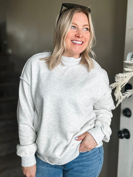 PREORDER Shiloh Reversible Mockneck Pullover