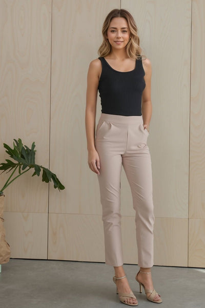Boss Move Straight Leg Pant - Taupe