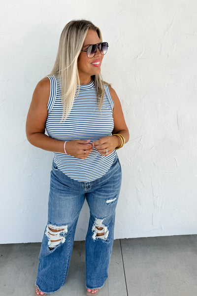 Vianna Striped Tank