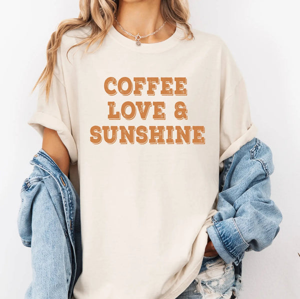 Coffee & Jesus Lovers Graphic Tees