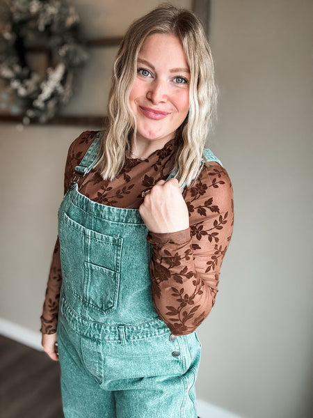 PREORDER Evani Floral Lace Top