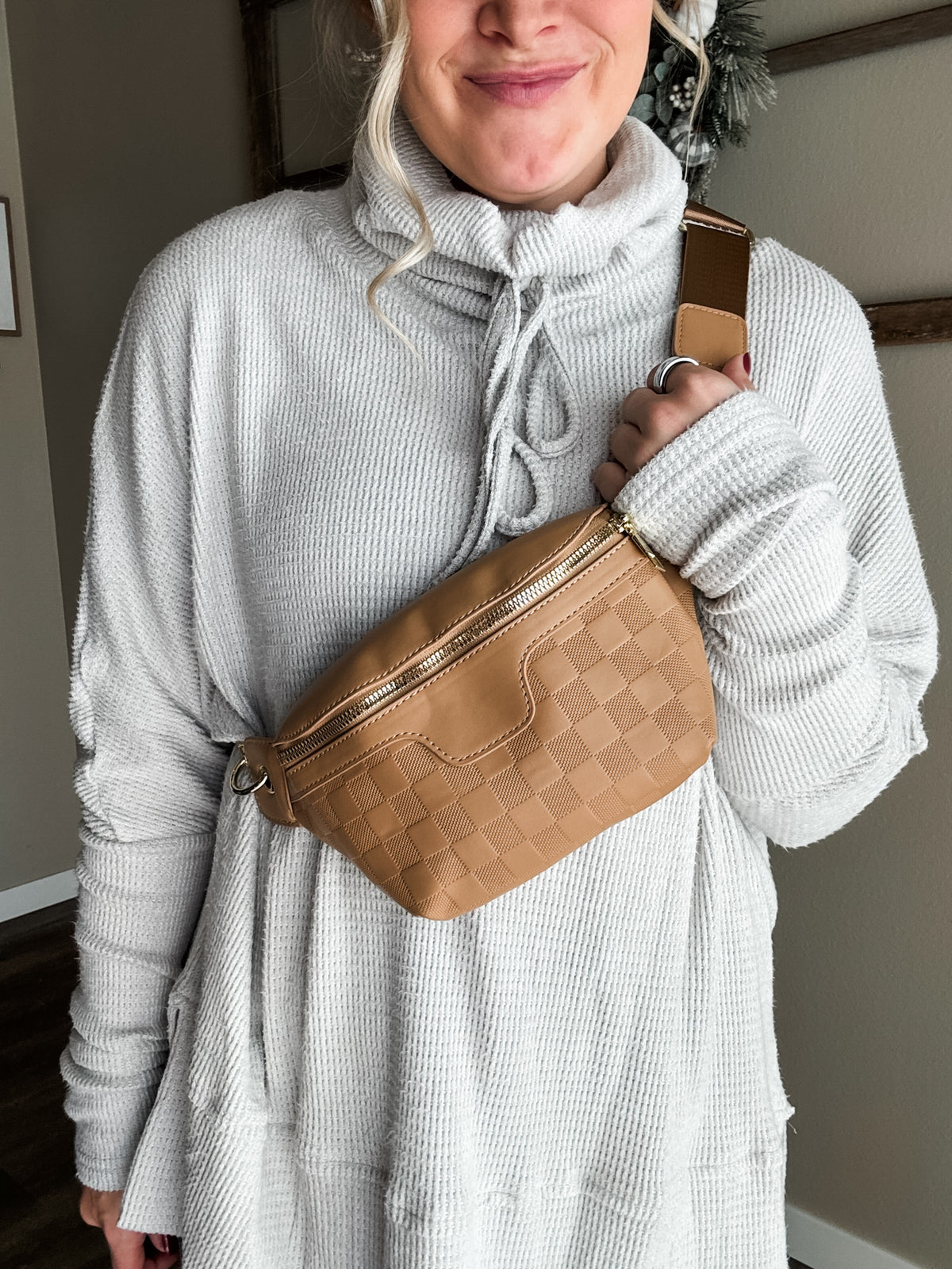 Macie Cowl Neck Sweater - SIZE MEDIUM