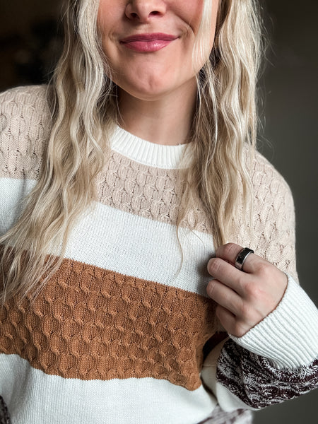 Morgan Bold Stripe Sweater