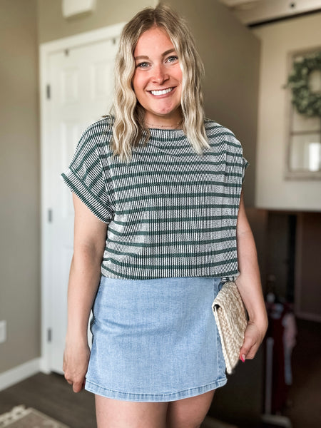 Timber Ribbed Top