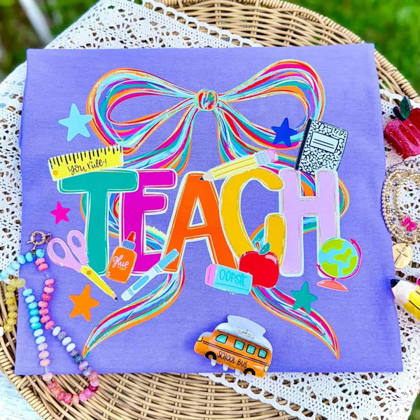 Colorful Teacher Tees - SIZE XL