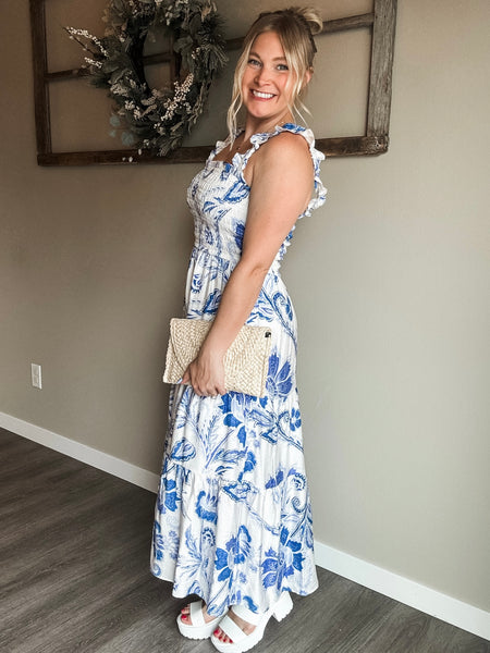 Julietta Floral Midi Dress