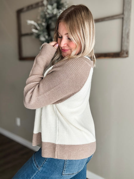 PREORDER Weston Varsity Knit Cardigan