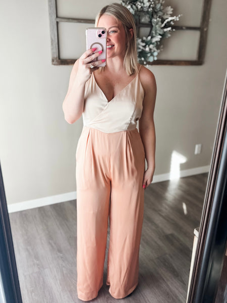 Ivy Satin Jumpsuit