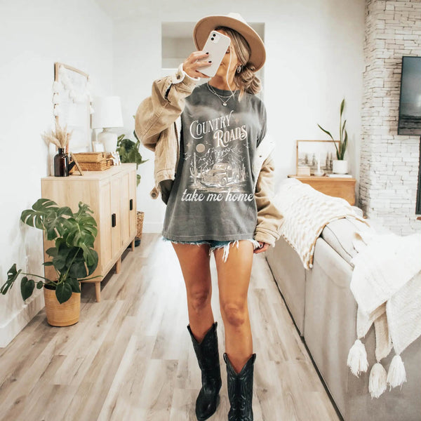 Country Western Edit Graphic Tees