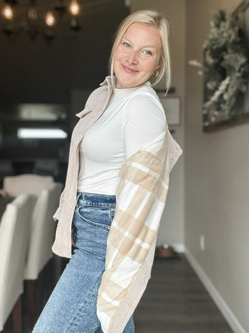 Ainsley Corduroy Shacket