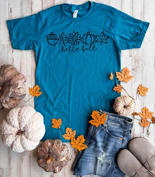 Hello Fall Graphic Tee