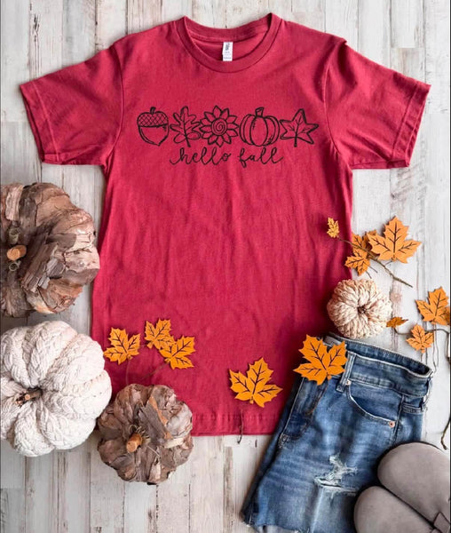 Hello Fall Graphic Tee