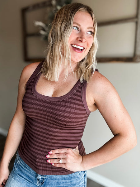 Vada Reversible Tank - French Roast